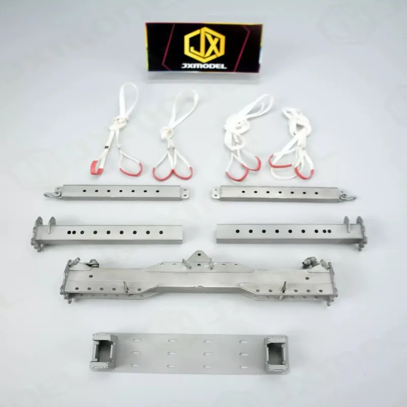 1/14th Scale Multifunctional Telescopic Hanger F1650 Crane Spreader 1/14 For Tamiya Rc Truck Trailer Tipper 770s Man F2000 Parts