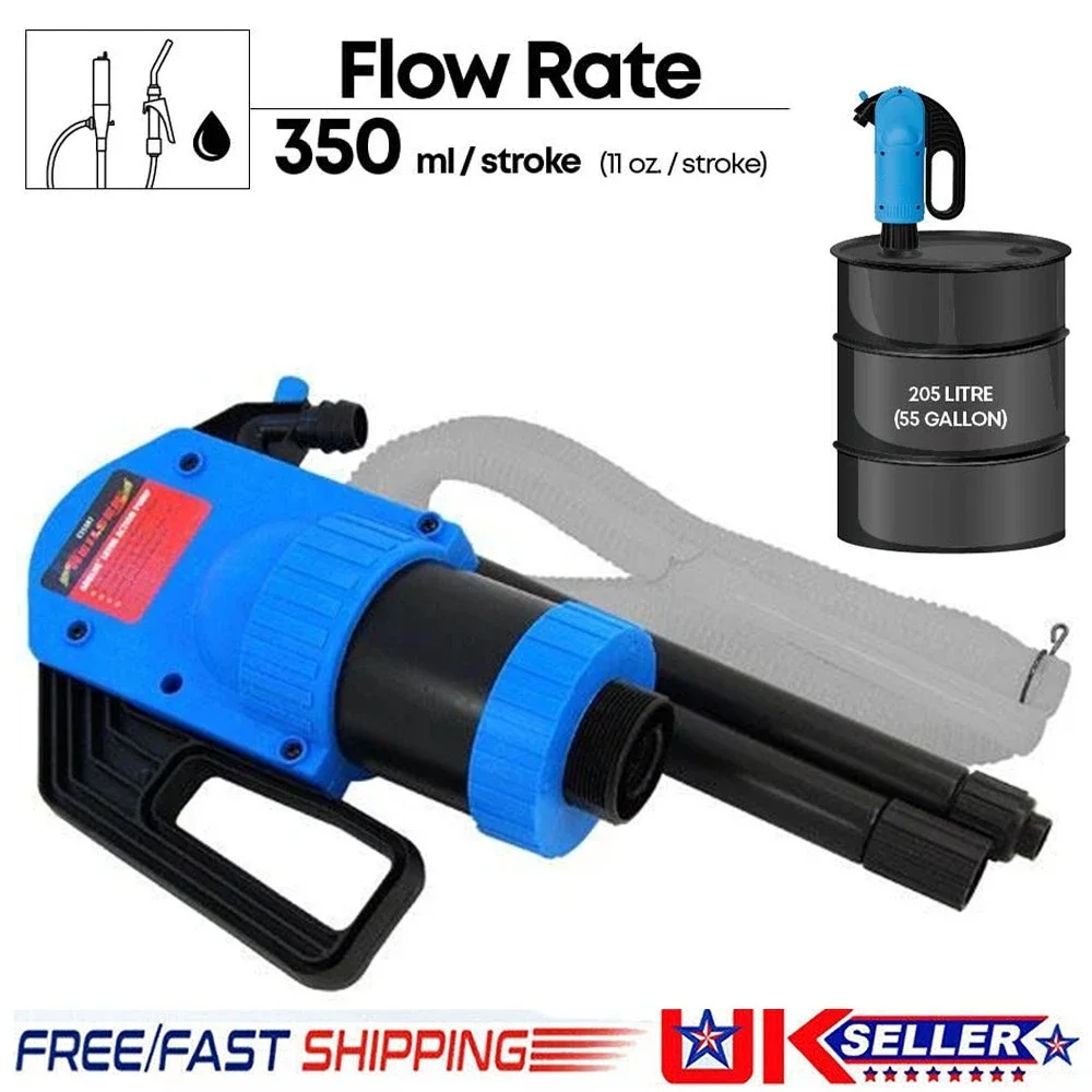ADBLUE Drum Pump Manual Lever Urea Chemical Solvent Diluent Heavy-Duty Tools Accessories