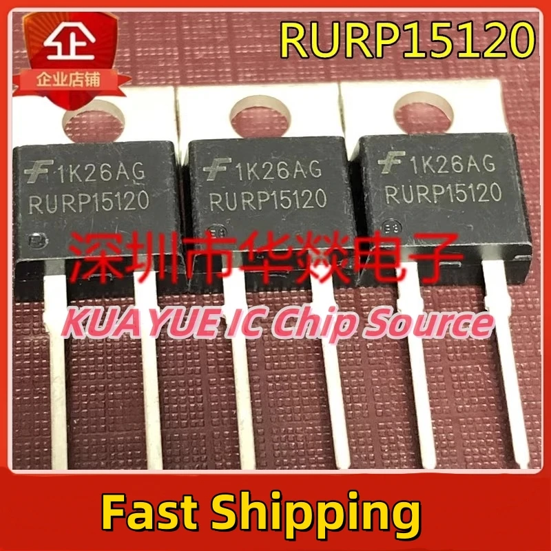 10PCS-30PCS/RURP15120 TO-220-2  200V 15A / Fast Shipping Quality Guarantee