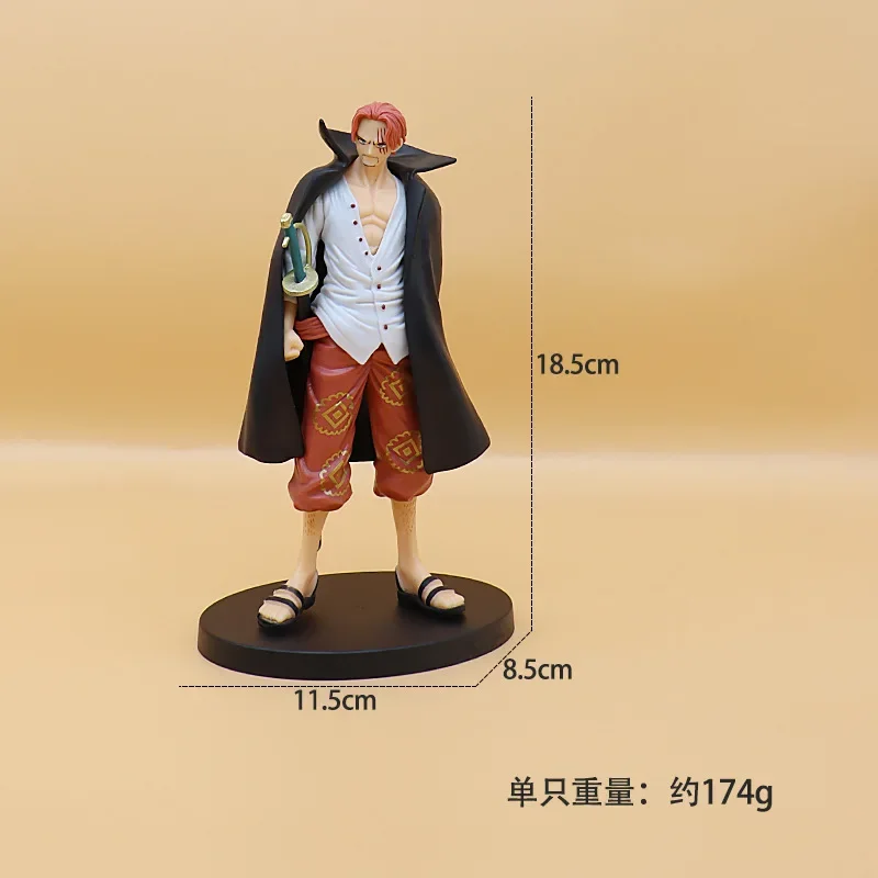 Figurka Anime jednoczęściowa z chwytem Luffy sprzęt 5 zabawek dla dzieci kolekcjonerskie pamiątki dla fanów figurki figurki Manga Model prezent