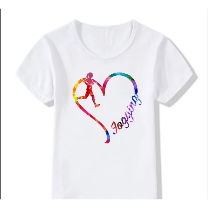 Fashion ChildrenDance  ,Taekwondo,Let Your Confidence Shine Volleyball Girls T-Shirts Casual Sports Ts Hirt Summer Boys Clothes