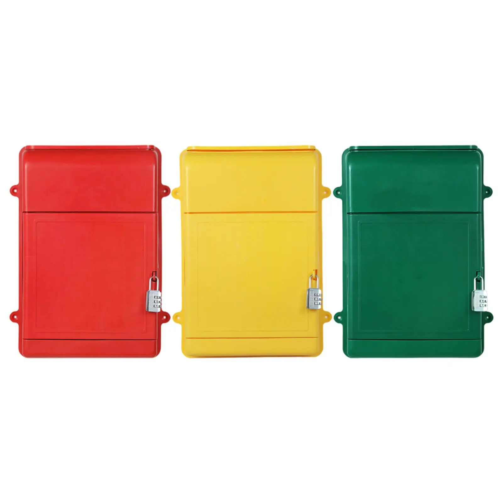 Wall Mounted Mailbox Postbox Donation Box for Hotel Business Customer Center