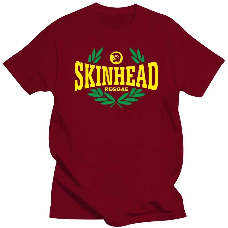 cotton tshirt men summer tees Skinhead Reggae T-Shirt Spirit of 69 Trojan Skins Ska T Shirt Funny Top Tees Mens Tshirt