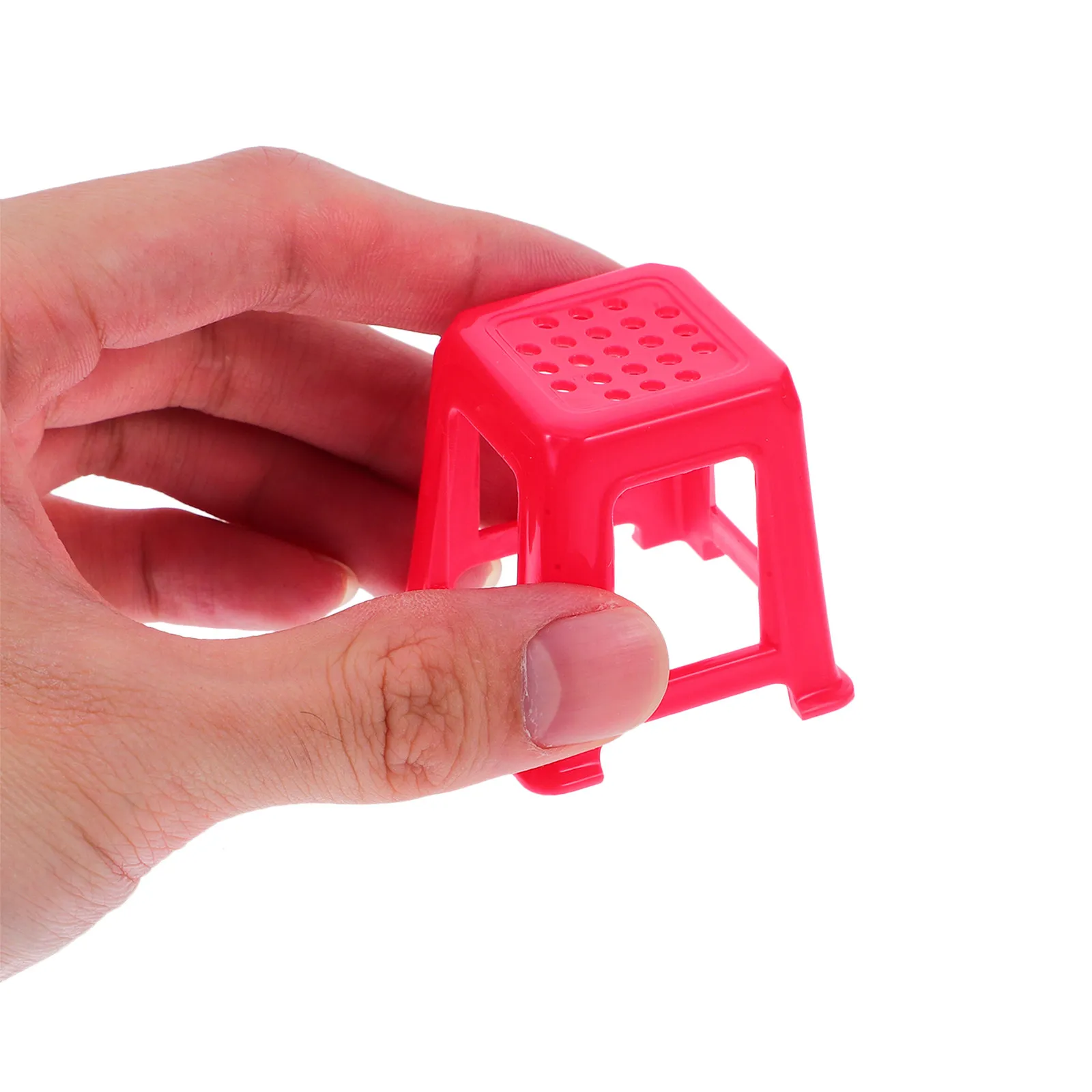 

Набор из 4 реалистичных миниатюрных стульев и табуретов для кукольного домика, винтажный стиль, для гостиной, кухни, сада