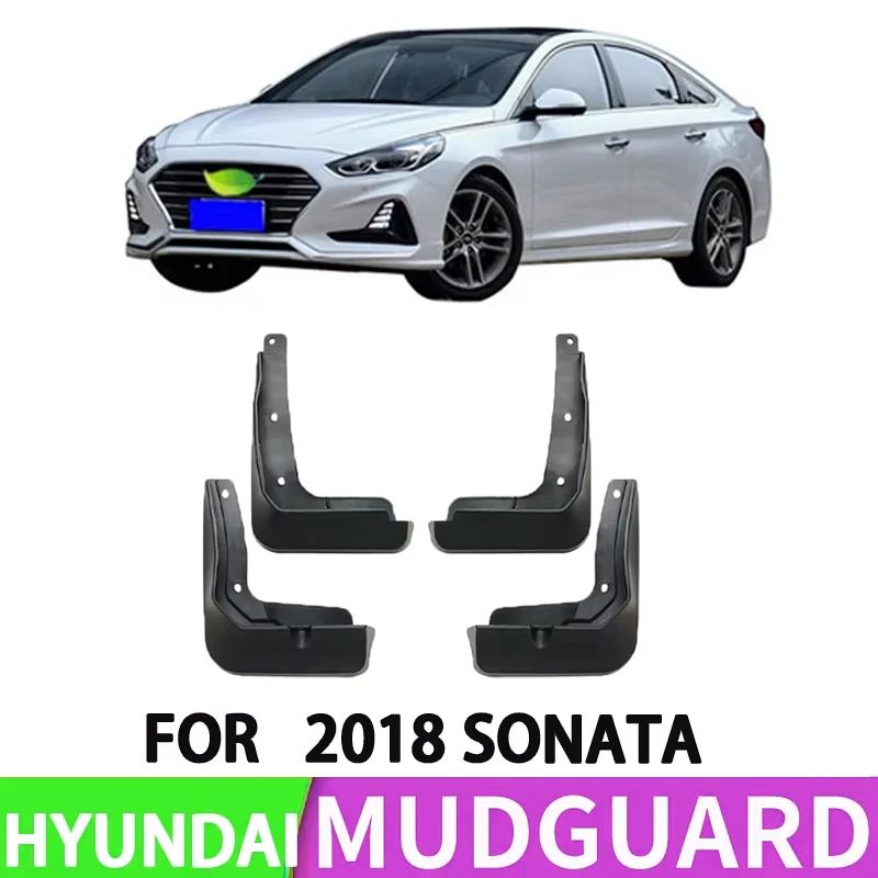 Suitable for 2018-2019 Hyundai Ninth-generation Sonta Car Front and Rear Wheel Special Fender Splash Retort