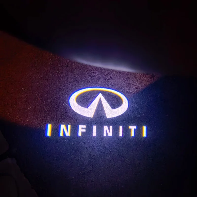 LED-Emblem-Lampen Auto-Tür-Willkommenslogo-Licht für Infiniti Fx35 Q50 QX60 QX50 Q59 Q70 Q30 G37 G35 Auto-Zubehör – Detail 3