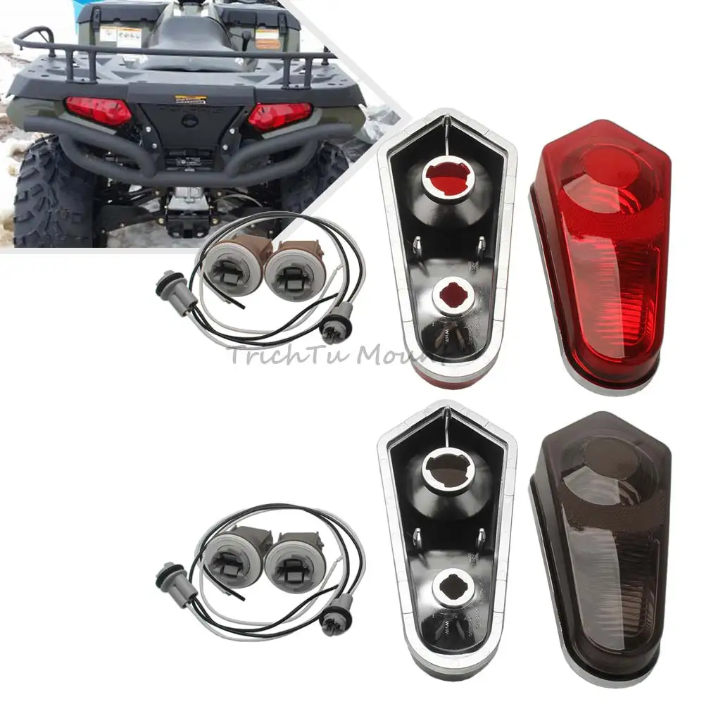 

Rear ATV Tail Light lampshade Waterproof Housing W/ Wire For Polaris RZR XP 1000 Trail 570 Sportsman 450 570 XP 1000/850 2009+