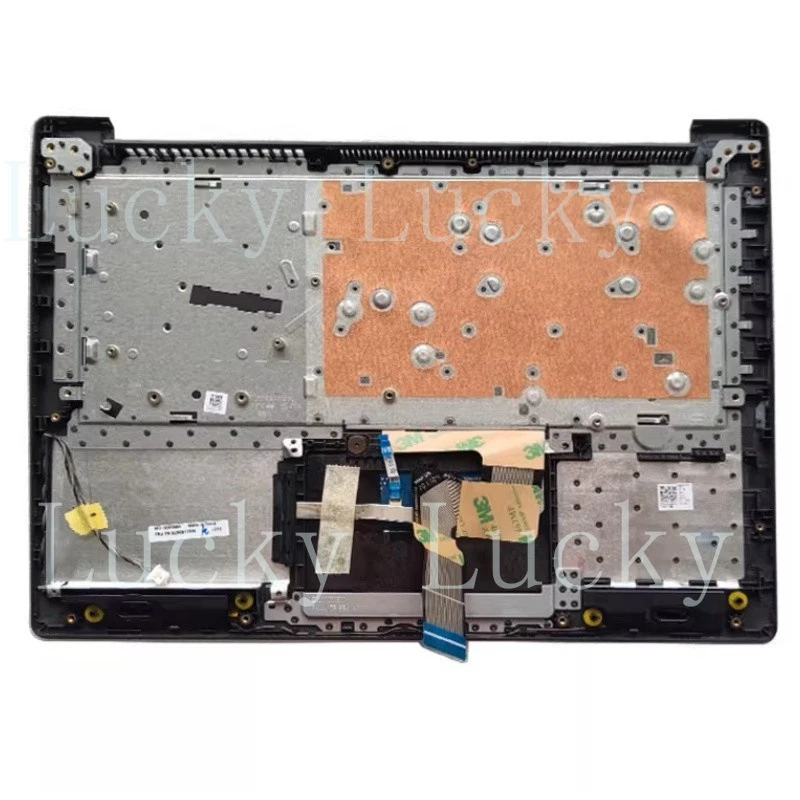 F For Lenovo V14-IIL IGL IGM ADA 82C4 Palm Rest Upper Case US No Backlit Keyboard
