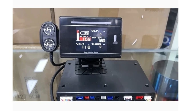 Turbine speed oil temperature oil pressure water temperature vacuum meter ZD ten-in-one multi-function OBD instrument