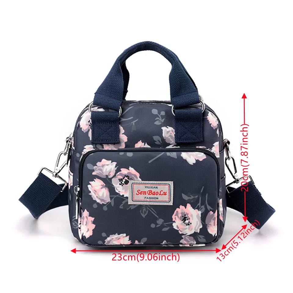 Women's Ladies Nylon Handbag Travel Casual Shoulder Bags Female High Quality Tote Crossbody Bag
