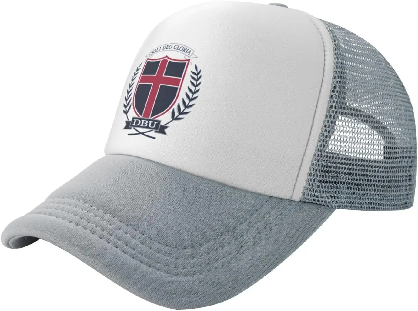 Dallas Baptist University Logo Trucker Hats for Both Men and Women - Mesh Baseball Snapback Hats