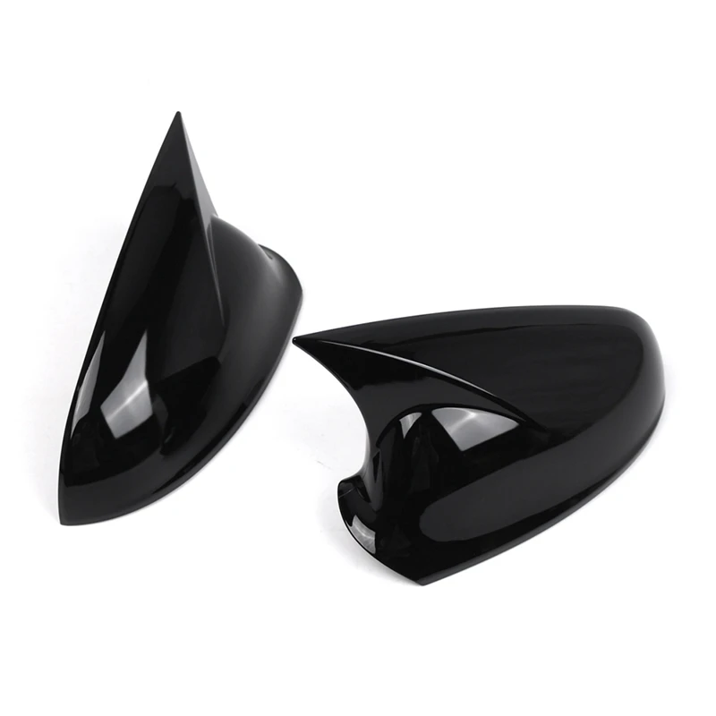 For Vauxhall Astra Opel Astra J 2010-2016 Gloss Black Wing Mirror Cap Covers Set 13265451 13265452 1428463 1428464