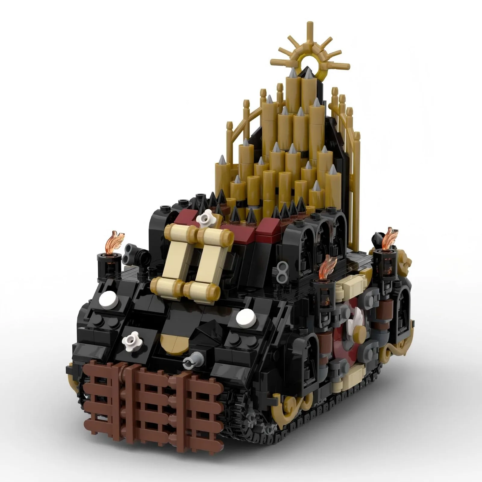 

MOC Exorcist Missile Launcher Building Blocks Set - Compatible with Standard Building Blocks