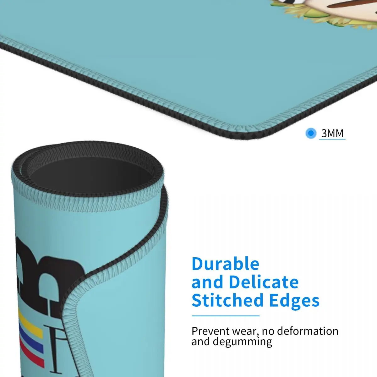 Arepa فنزويلا أنا Pepiada Venezuelan Queen Mouse Pad لوحة مفاتيح الكمبيوتر ماوس حصيرة الألعاب الكمبيوتر المحمول حصيرة مكتبية مكتب الجدول الحصير