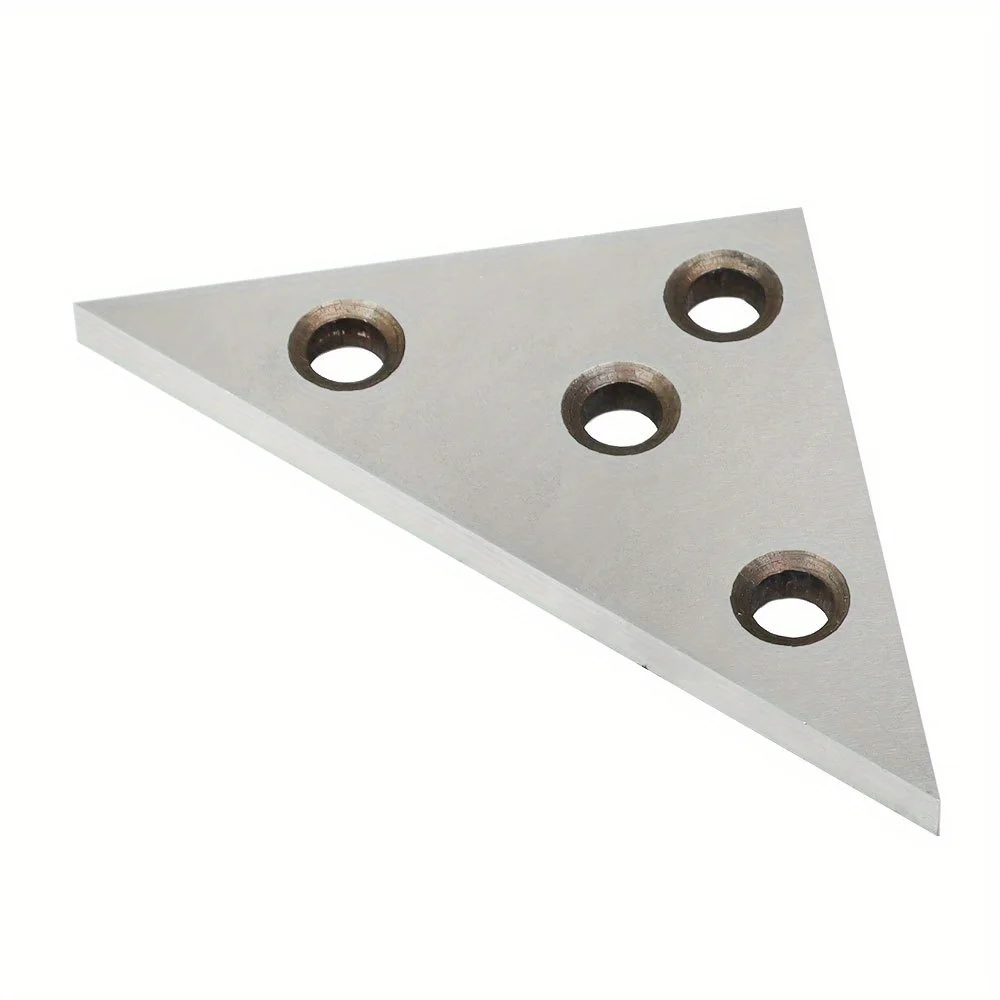 2PCS Solid Angle Plate Set 30-60-90 Deg and 45-45-90 Deg Hardened Steel