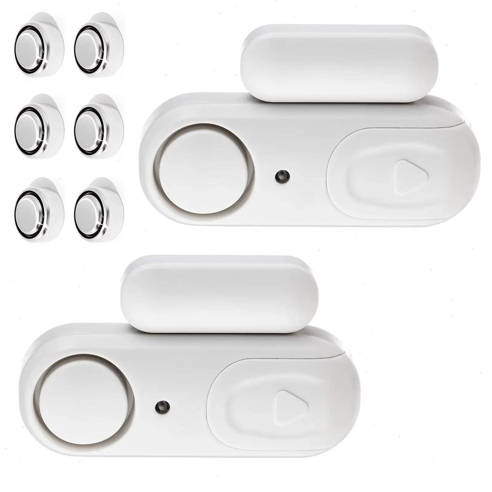 Wireless Door & Window Alarm, Door Window Sensor Alarm System Siren for Cabinets, Homes and Office Burglar Alarm