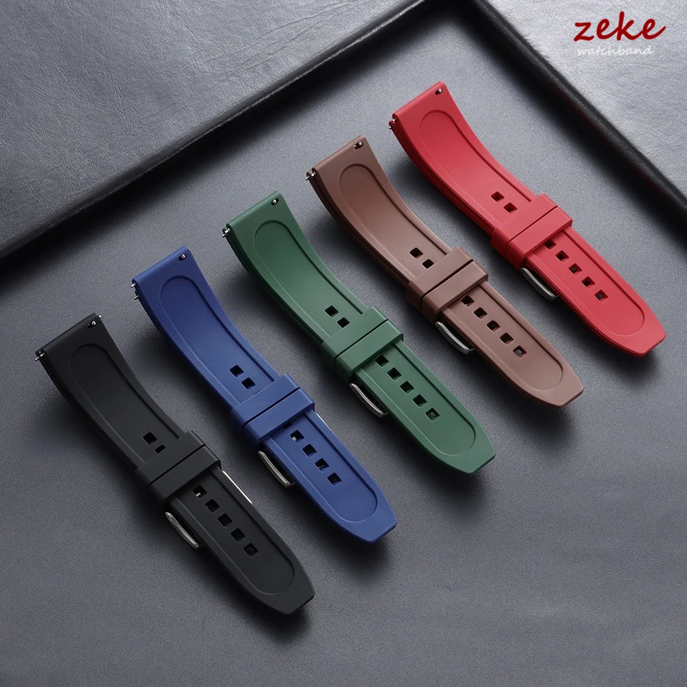 세이코 및 롤렉스 시계에 사용할 수 있는 고급 트로피컬 - Fkm Rubber Dive Watch Strap 20Mm 리뷰 및 가격