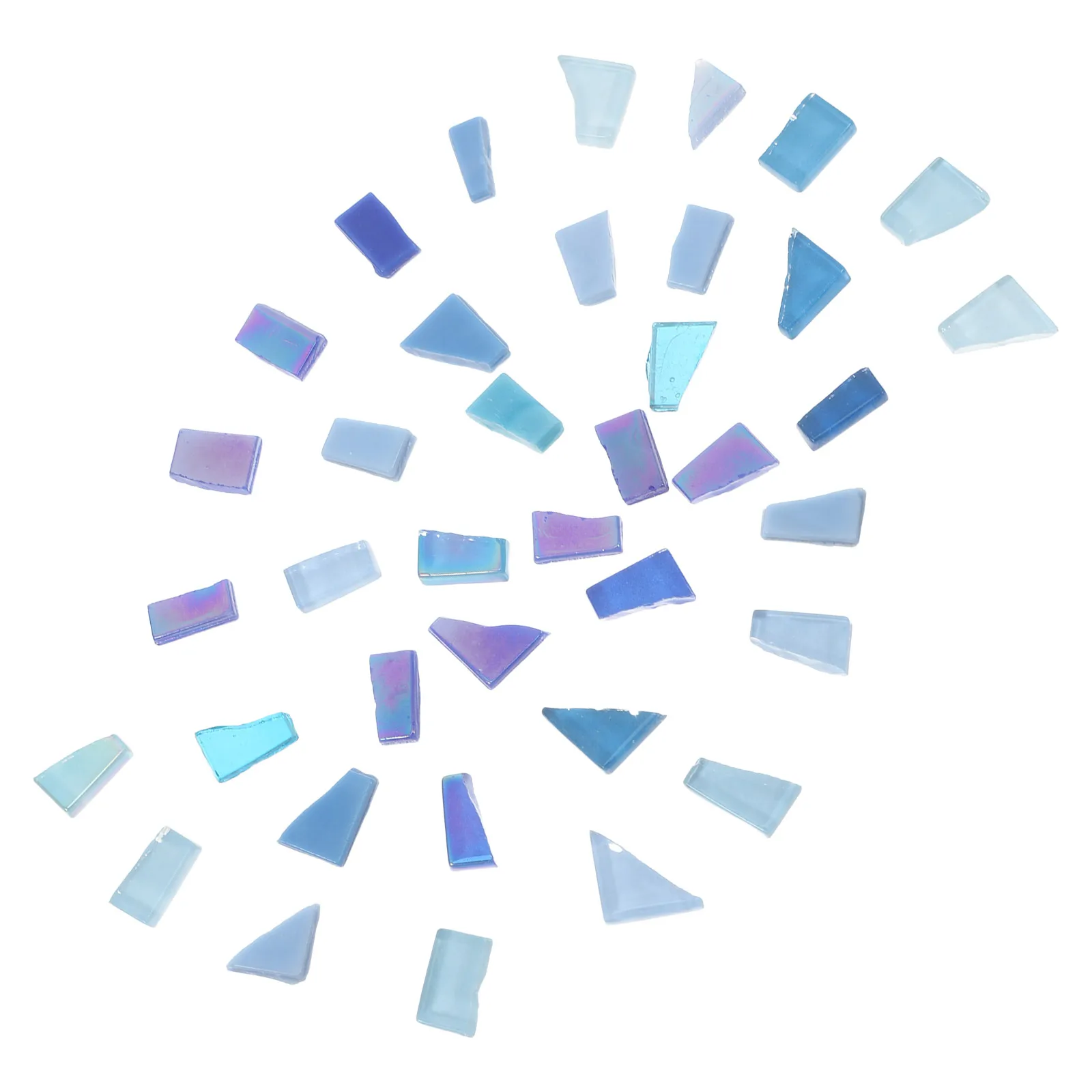 

Mosaic Glass Sheet Crafts for Stained Projects Tiles Beginner Mirror Irregular Kit