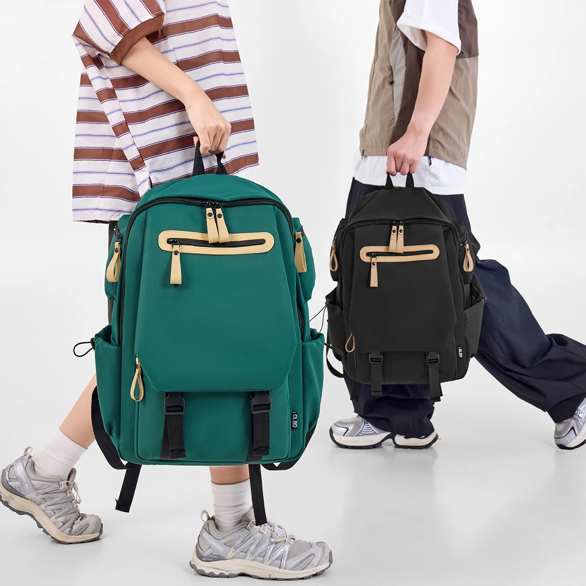 School Bag for Female Junior High School Students 2026 New Model Super Large Capacity Lightweight Spine-Protecting Backpack for Middle School and High School Students for Men
