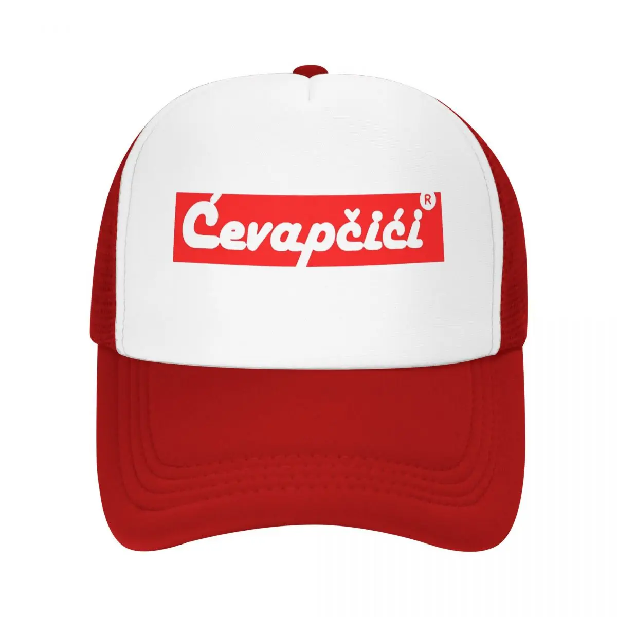 Serbia Mesh Baseball Caps Adult Fashion Trucker Hat Cevapcici Cevape Ex Yugoslavia Balkan Food Adjustable Summer Sun Caps