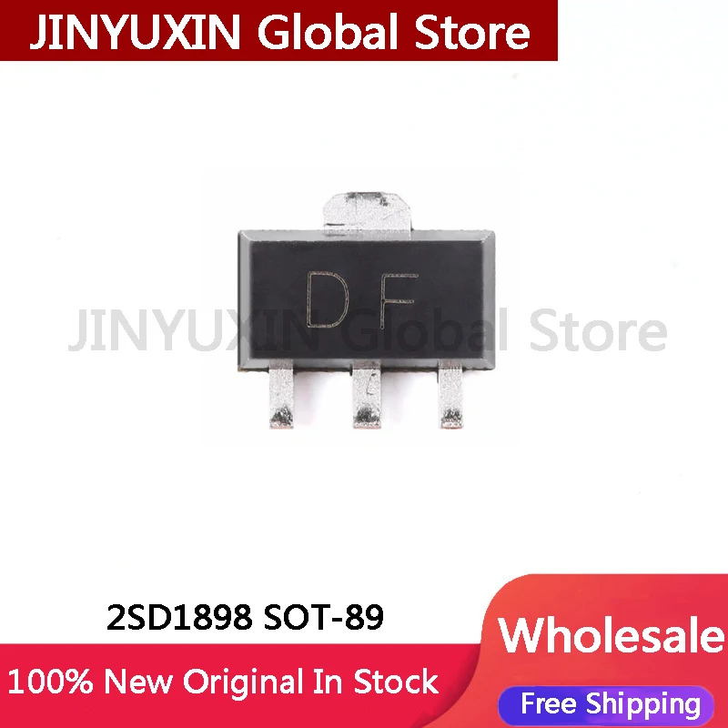 100-1000Pcs 2SD1898 D1898  DF DFRH  SOT-89  IC In Stock Wholesale