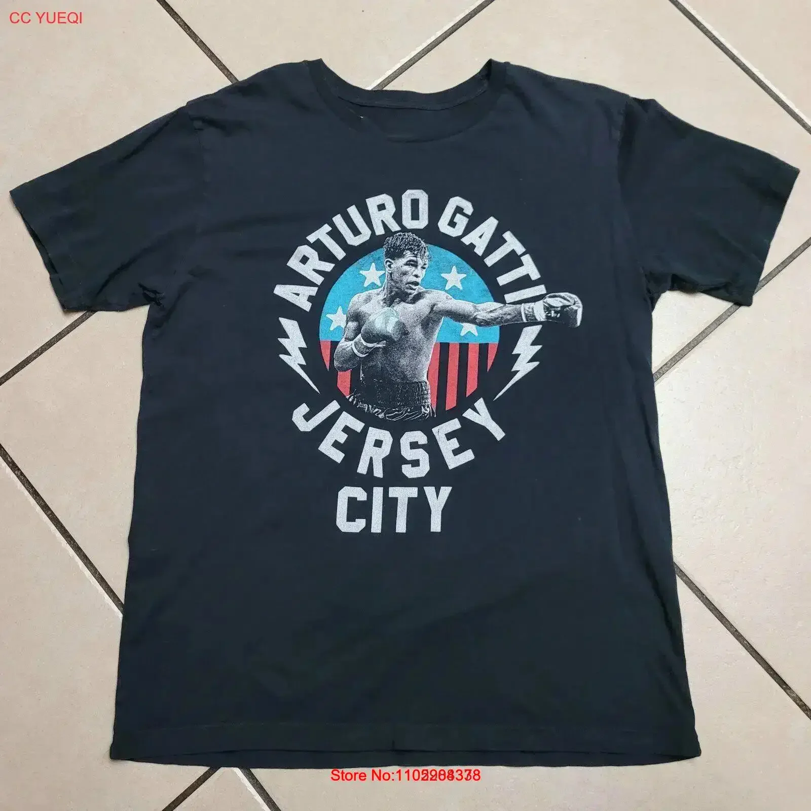 Popular Arturo Gatti  Men S 235XL T Shirt 7D466 Freeship vintage Washed Casual Stretched streetwear Versatile designer clothes