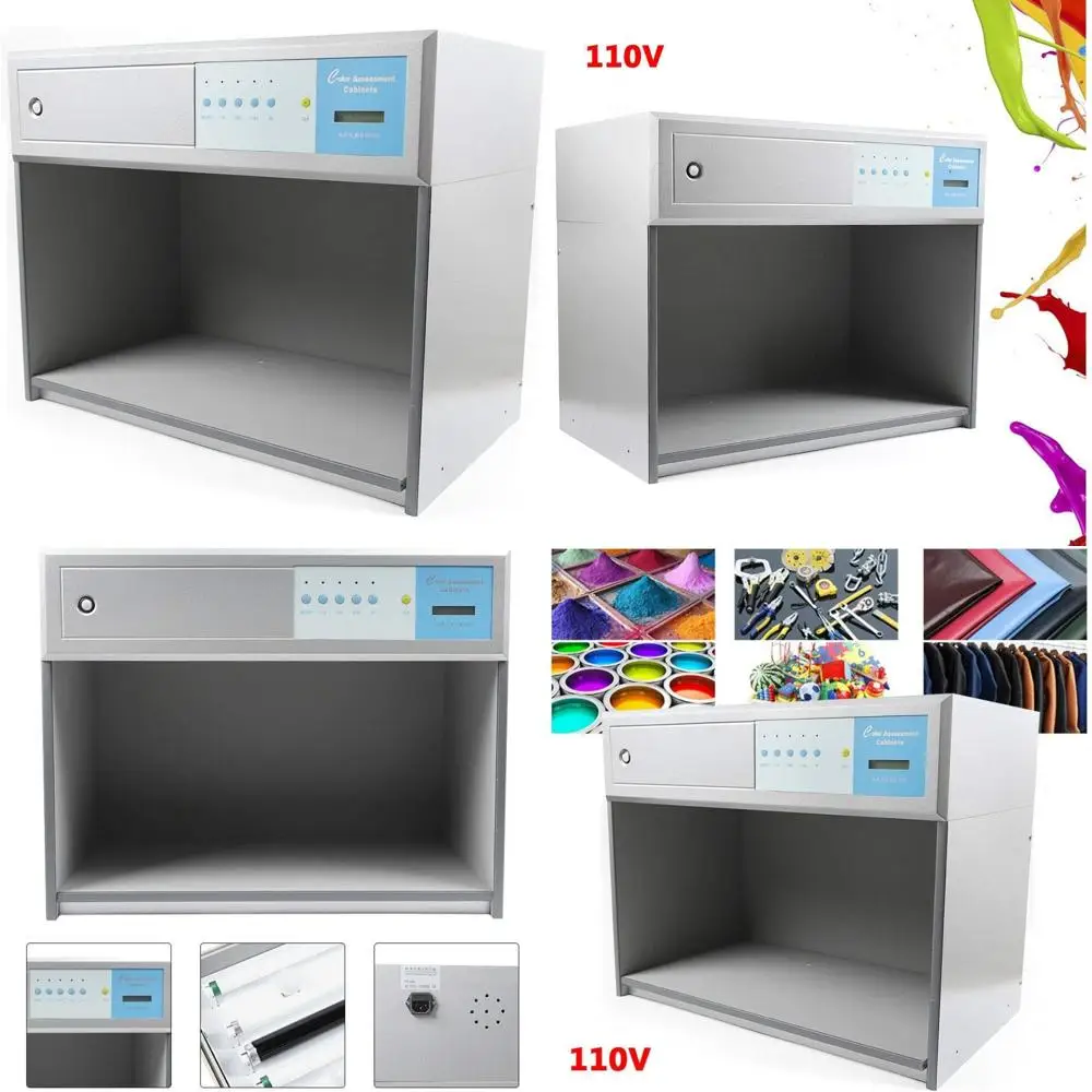 نظام تقييم ألوان المنسوجات المتقدم مع إدارة بيانات قوية وتشغيل موثوق به لتطبيقات عالية الكثافة #1