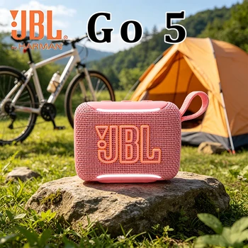 JBL GO5 Gold Brick Piąta Generacja Przenośny Głośnik Kolorowe Oświetlenie Na Zewnątrz Jazda na Rowerze Kemping Wodoodporny Mały System Dźwiękowy
