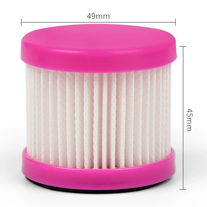 8Pcs Replacement Air Hepa Filter Cartridge for Puppyoo D-602 D-602A D-607 D-609 Vacuum Cleaner