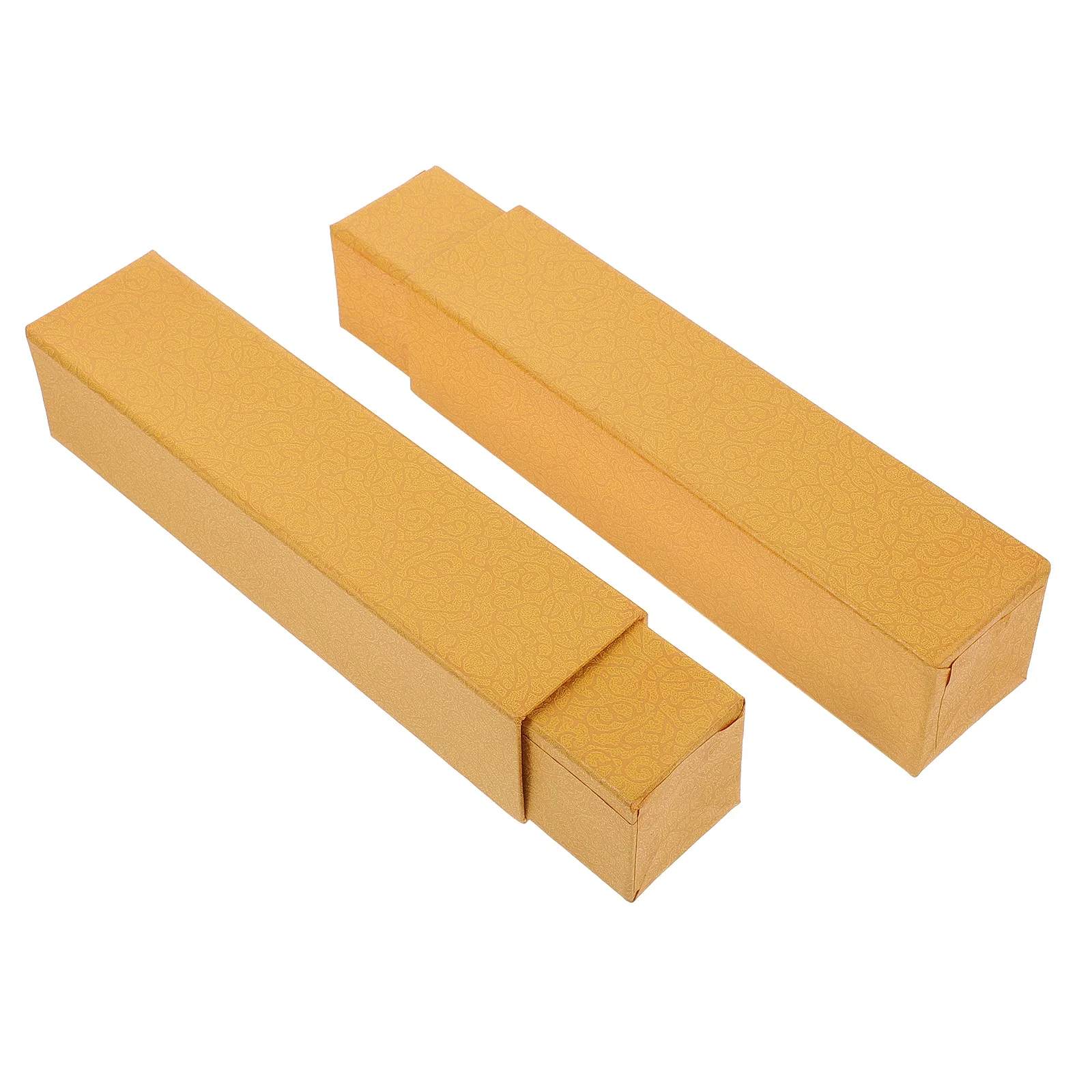 2pcs Photo Scroll Storage Box Premium Durable For Artwork Calligraphy Document Organizer Scroll Paper Storage Holders