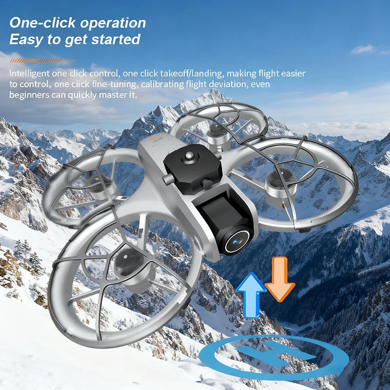 2025New Z4 GT3 Drone professionnel Mini 4K HD 4.3 "télécommande sans tête Mode 360 °   Flip Quadcopter Mini avion jouets pour enfants cadeau