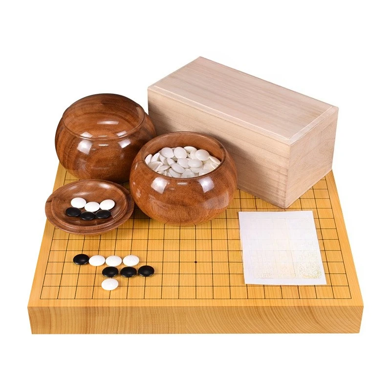 고급형 바둑 세트 토레야 나무 바둑판 성인 게임 교육용 가정 선물 6031-6034
