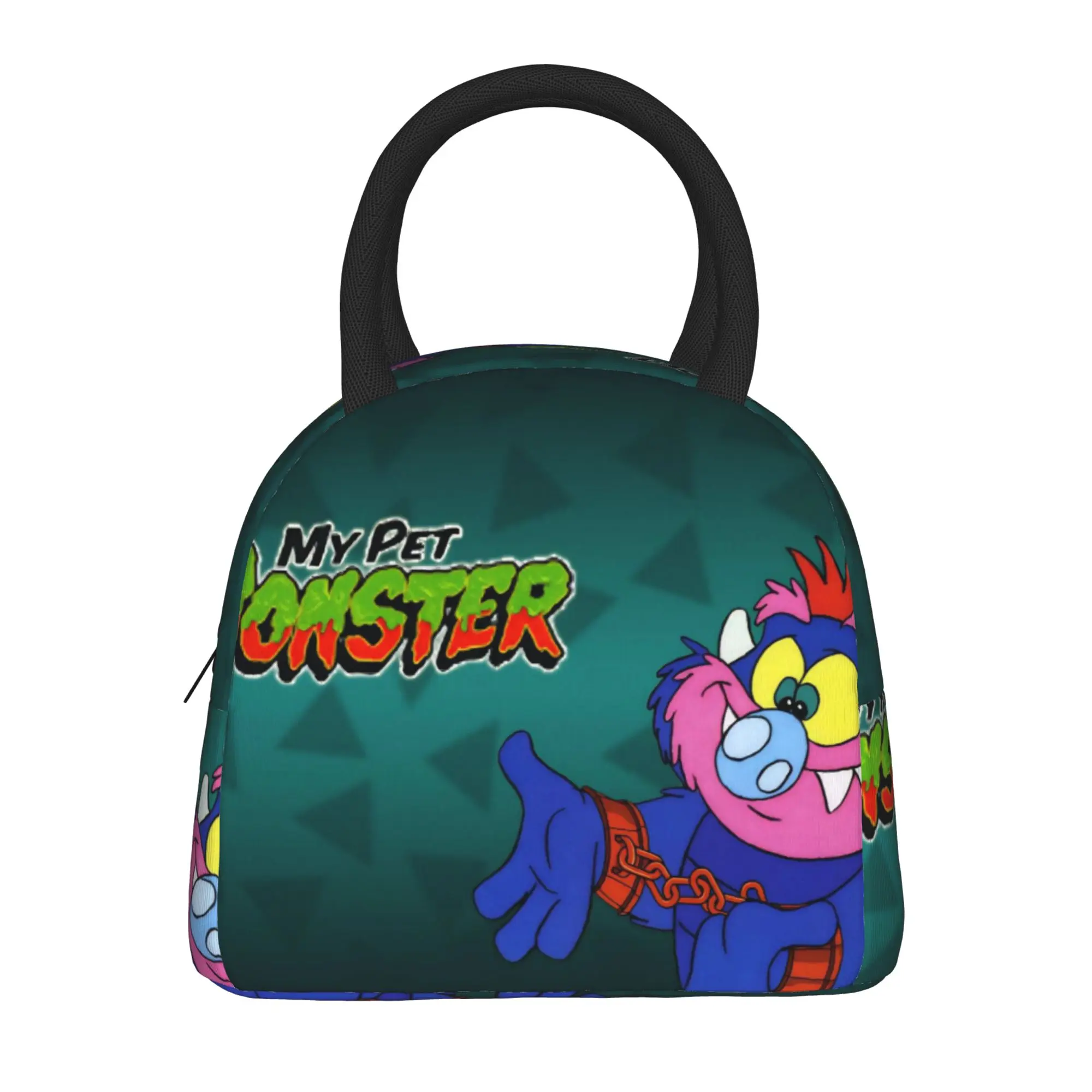 My Pet Monsters Cartoon Thermal Insulated Lunch Bags for School  Portable Food Bag Container Men Women Cooler Thermal Lunch Box