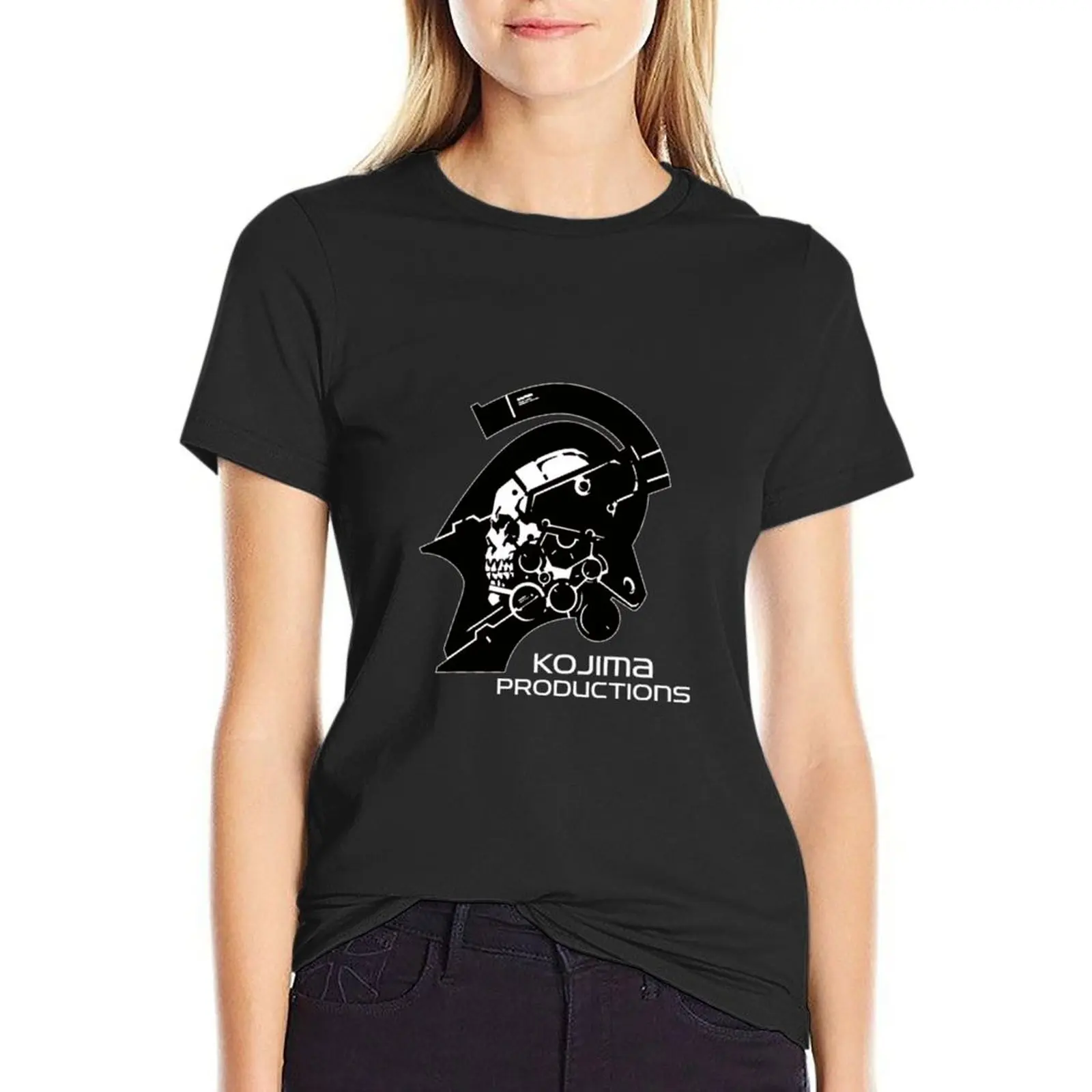 KOJIMA PRODUCTIONS New Kojipro Logo Hideo Kojima T-Shirt Blouse Aesthetic clothing cropped t shirts for Women