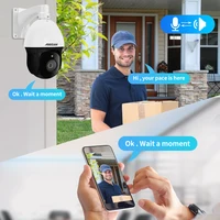 8MP 4K IP Camera Outdoor PTZ 30X Optical Zoom CCTV Onvif H.265 Dome POE Vehicle Detection Security Camera Hikvision Compatible 4