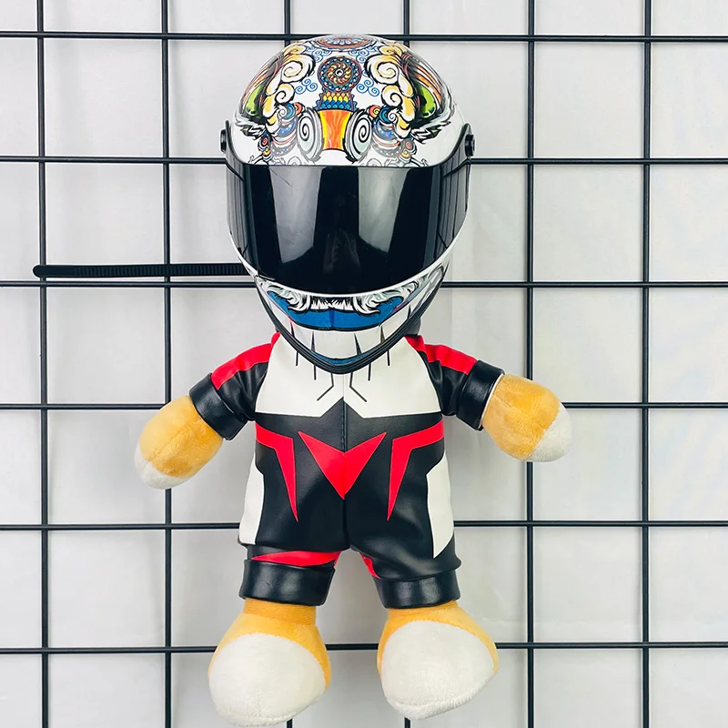 Motorcycle helmet model national trend style lion motorcycle trunk pendant car ornament decoration home collection mini small he