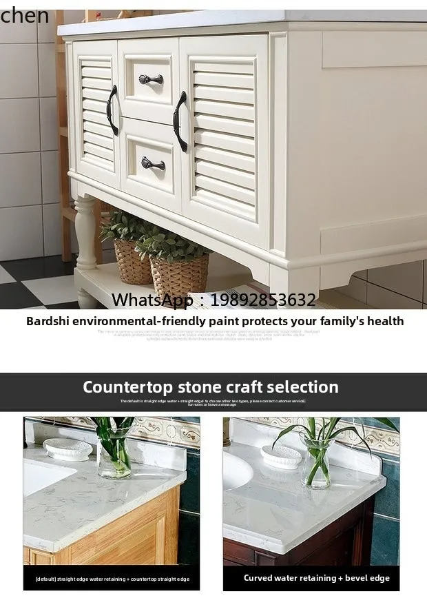 

bathroom cabinet solid wood floor washbasin marble washstand bathroom combination bathroom cabinet