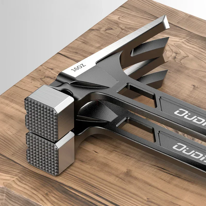 Martelo de garra de aço de alto carbono com alça antiderrapante magnética anti-vibração multiuso martelo de unhas ferramentas para trabalhar madeira ferramenta manual