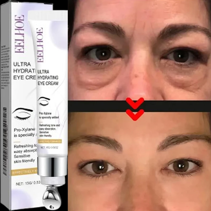 

Instant Eye Bag Removal Cream Collagen Anti-Wrinkle Fade Fine Lines Firming Skin Anti Dark Circle Puffiness Brighten Eye Care