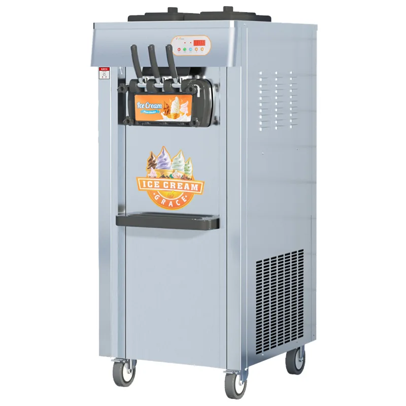 

Ice cream machine commercial, milk tea shop night market stall sundae cone automatic ice cream machine ice cream machine