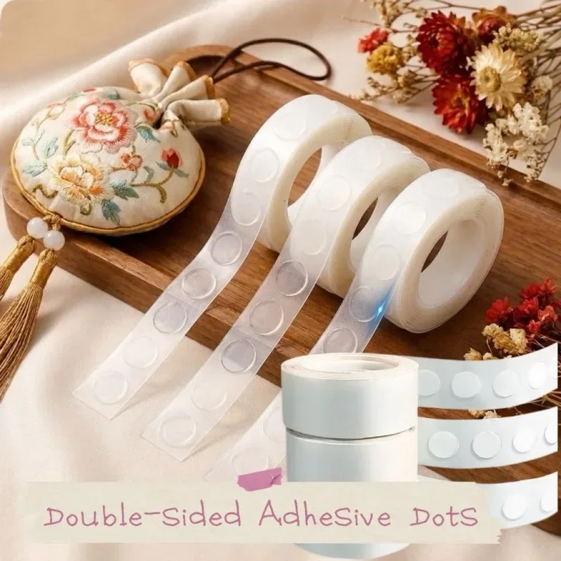 Balloon Glue Dot Double Sided Clear Sticky Adhesive Point Tape Birthday Party Wedding Balloon Stand Arch Accessories Decorations