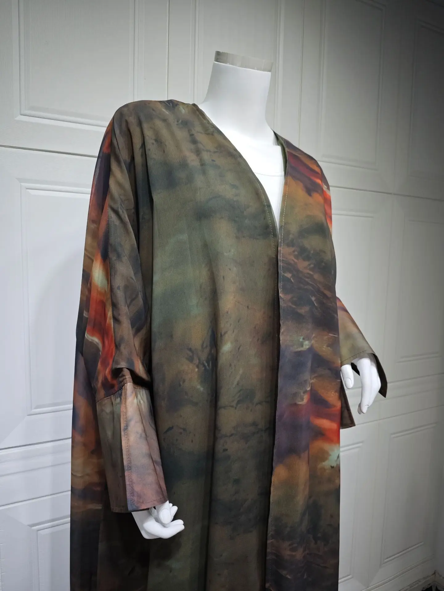 Muslim Woman Dress Chiffon Abaya