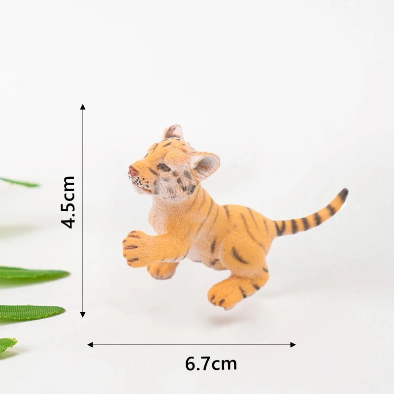 Giraffe Löwe Tiger Elefant Kuchen Topper Tiere Geburtstag Party Dekor Kuchen Dekor Baby Dusche Kinder Wald Dschungel Safari Party Geschenk – Detail 8