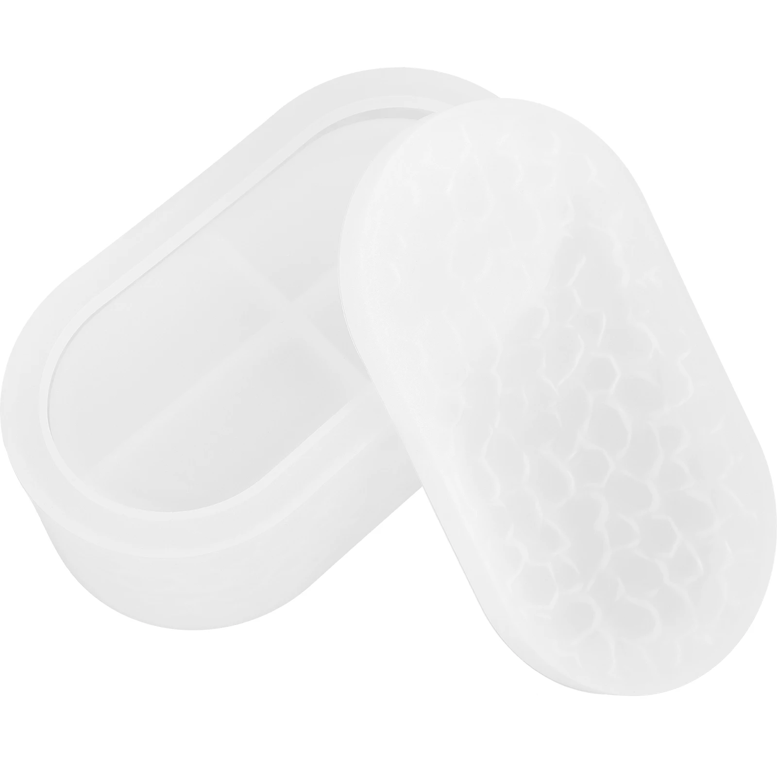 

Crafts Box Silicone Molds for DIY Material Resin Box Mold with Lid Cool Resin Molds for Unique Handicrafts Decoration