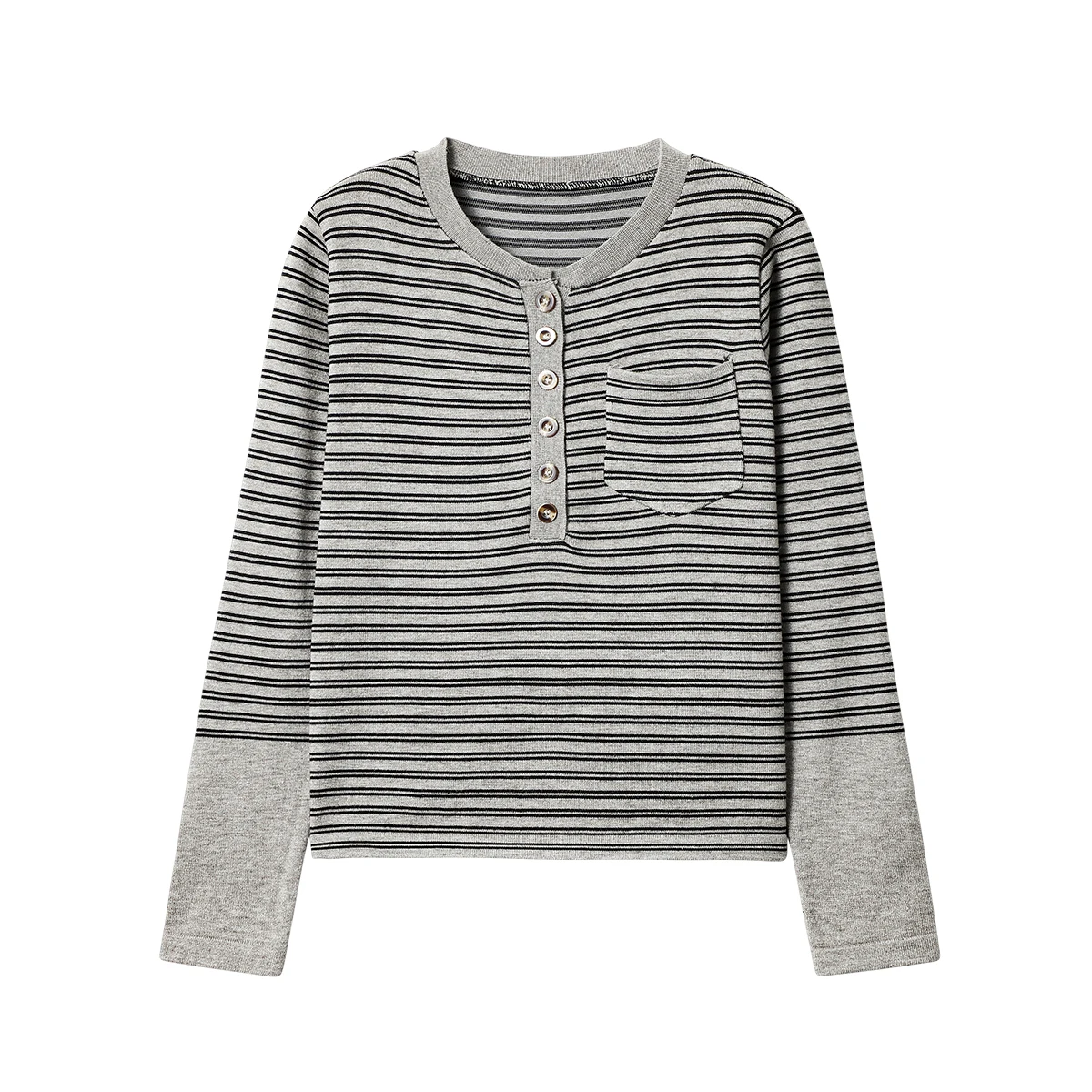 

Вязаный свитер в полоску с длинными рукавами в стиле ретро, модный универсальный повседневный пуловер, весна-осень 2022, свободный топ, новая женская одежда