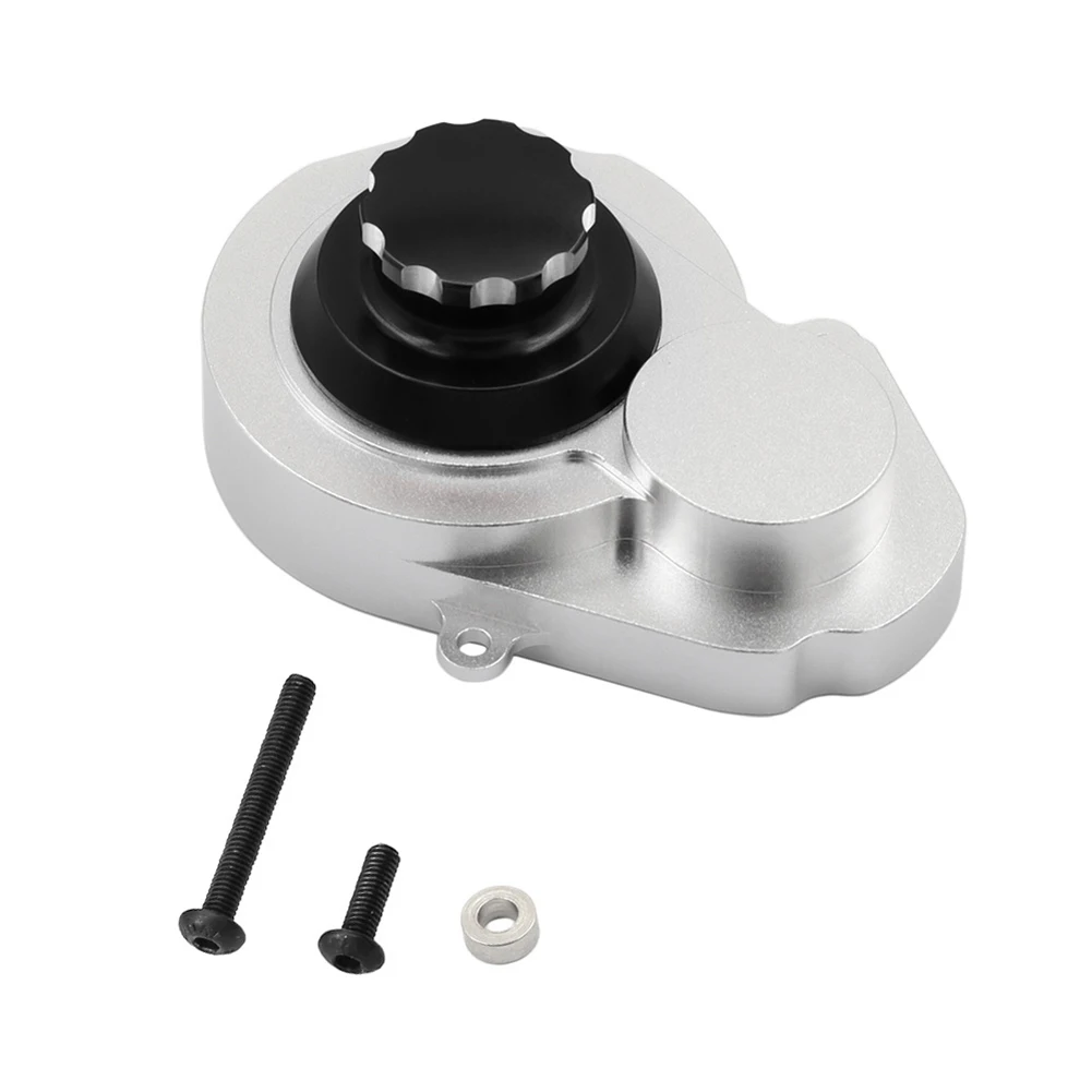 Aluminum Metal Transmission Gear Cover Gearbox Shell for 1/10 Traxxas Slash Rustler Stampede Bandit 2WD RC Car Upgrade Parts