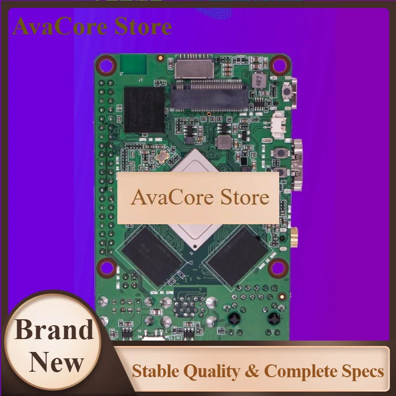 AvaCoreRadxa ROCK 4B+OP1 Development Board-Hexa-Core Processor Raspberry Pi Compatible SBC RK3399 Development Bluetooth PoE With