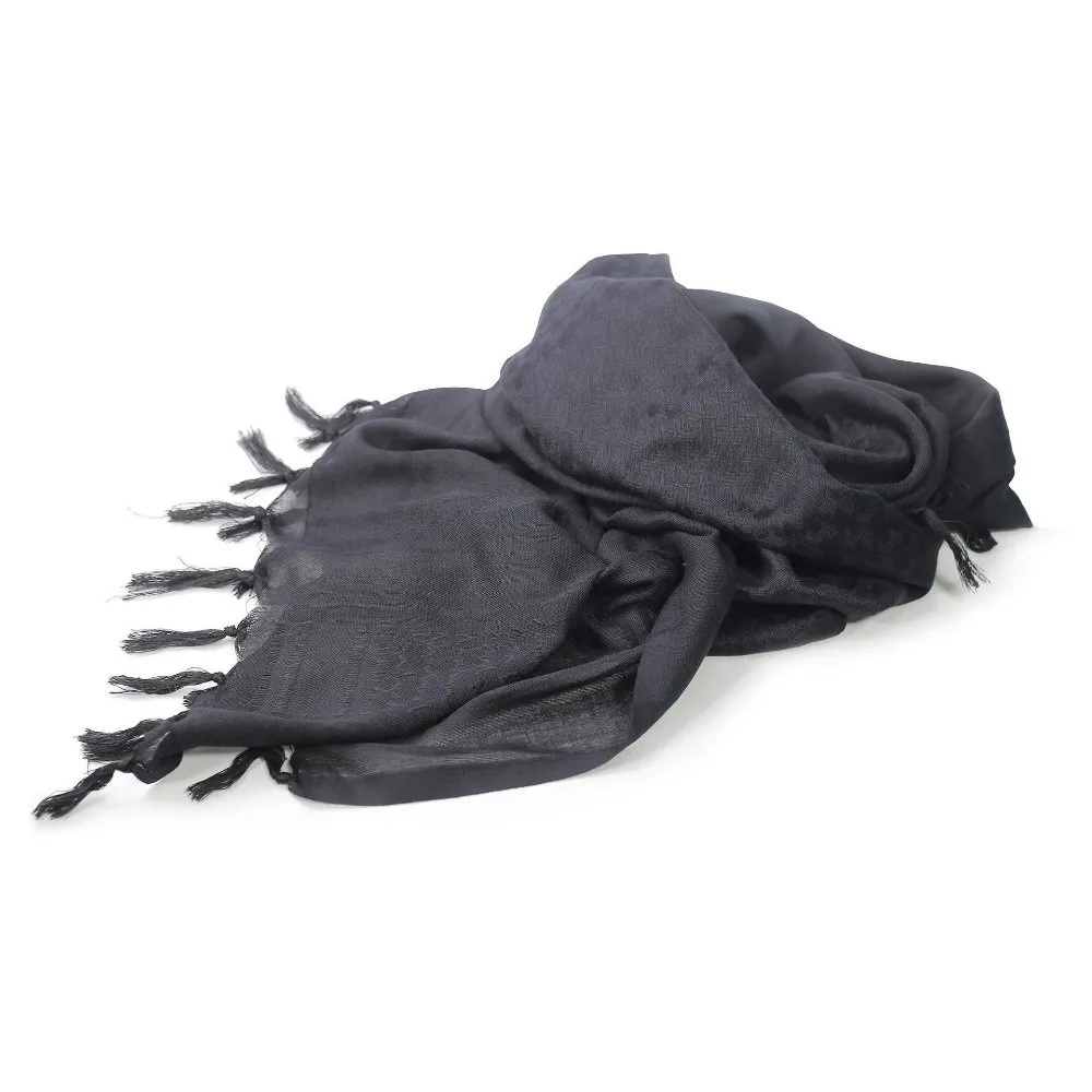 Vintage Polyester Tassel Jacquard Square Scarf Breathable Soft Neck Gaiter Durable Large Headscarf Camping