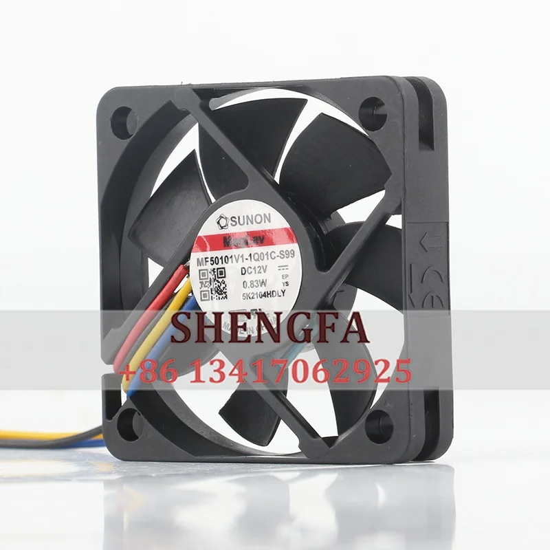 cooling fan New Sunon DC12V 0.83W 5010 5CM 4-wire high air volume quiet inverter MF50101V1-1Q01C-S99