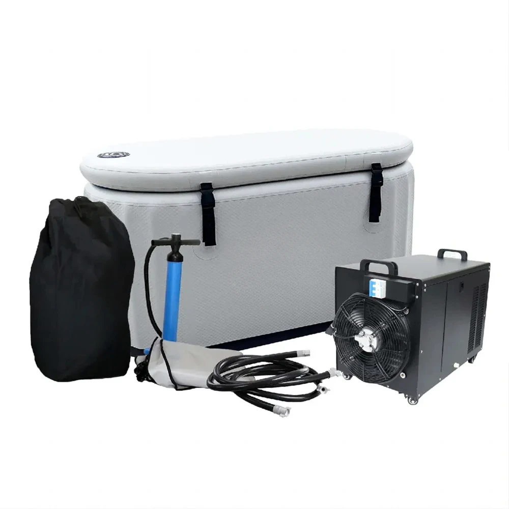 Direct Manufacturer Drop Stitch Ice Barrel Bath PVC Ice Bath Tub Water Chiller Ice Bath For Sale